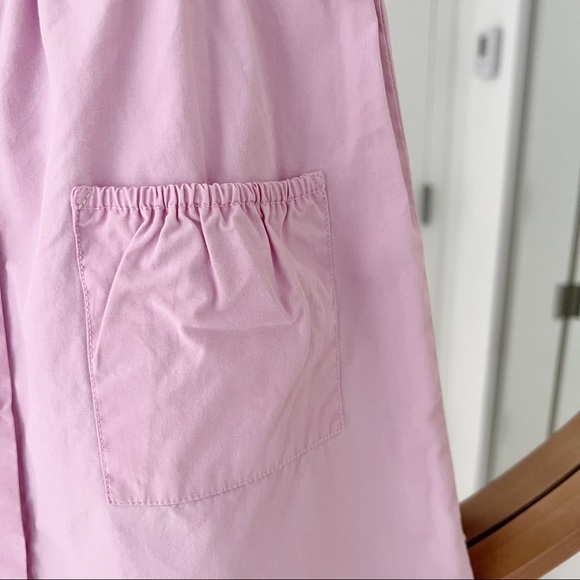 Petit Bateau Pink Spaghetti Strap Dress With Pockets Size 6 - Picture 4 of 5